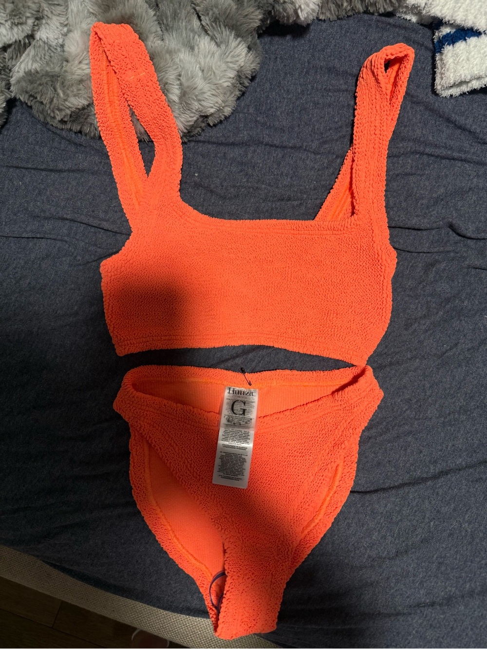Hunza G Orange Xandra Bikini Set